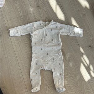 Elys & co jersey cotton footie 3 month